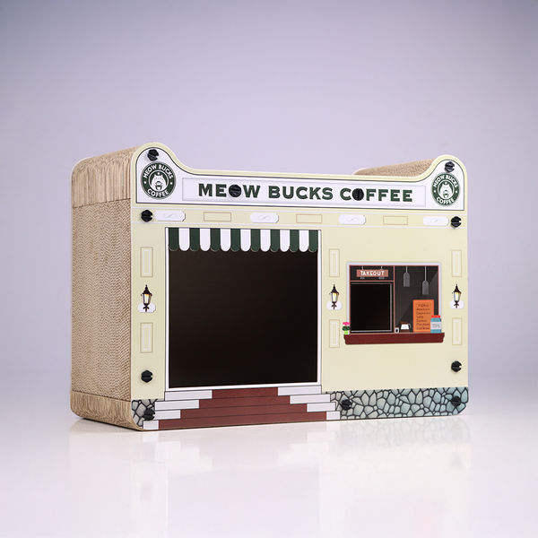 Skatrs Meowbucks Scratcher Toy for Cats