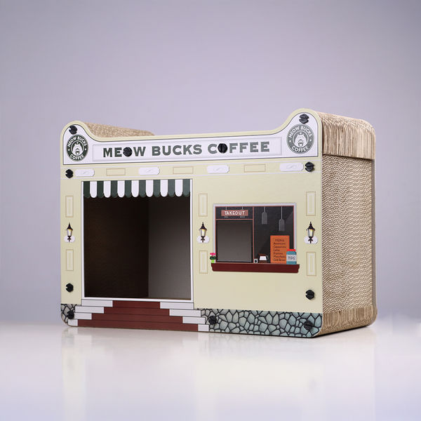 Skatrs Meowbucks Scratcher Toy for Cats