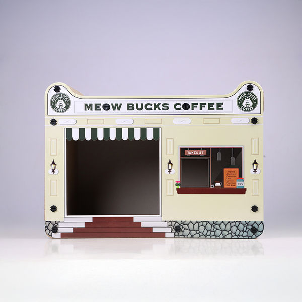 Skatrs Meowbucks Scratcher Toy for Cats