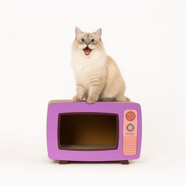 Skatrs TV Scratcher Toy for Cats