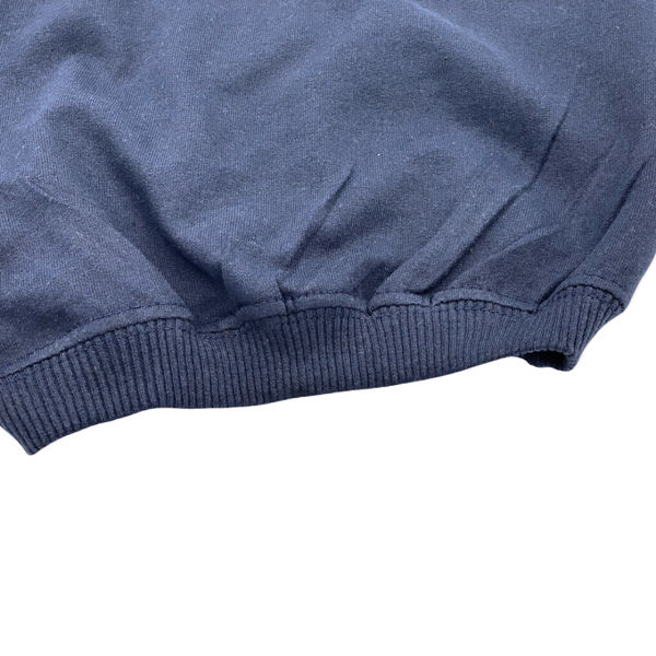 Talking Dog Club Doggy Warmer Solid Sweatshirt for Dogs (Navy Blue)