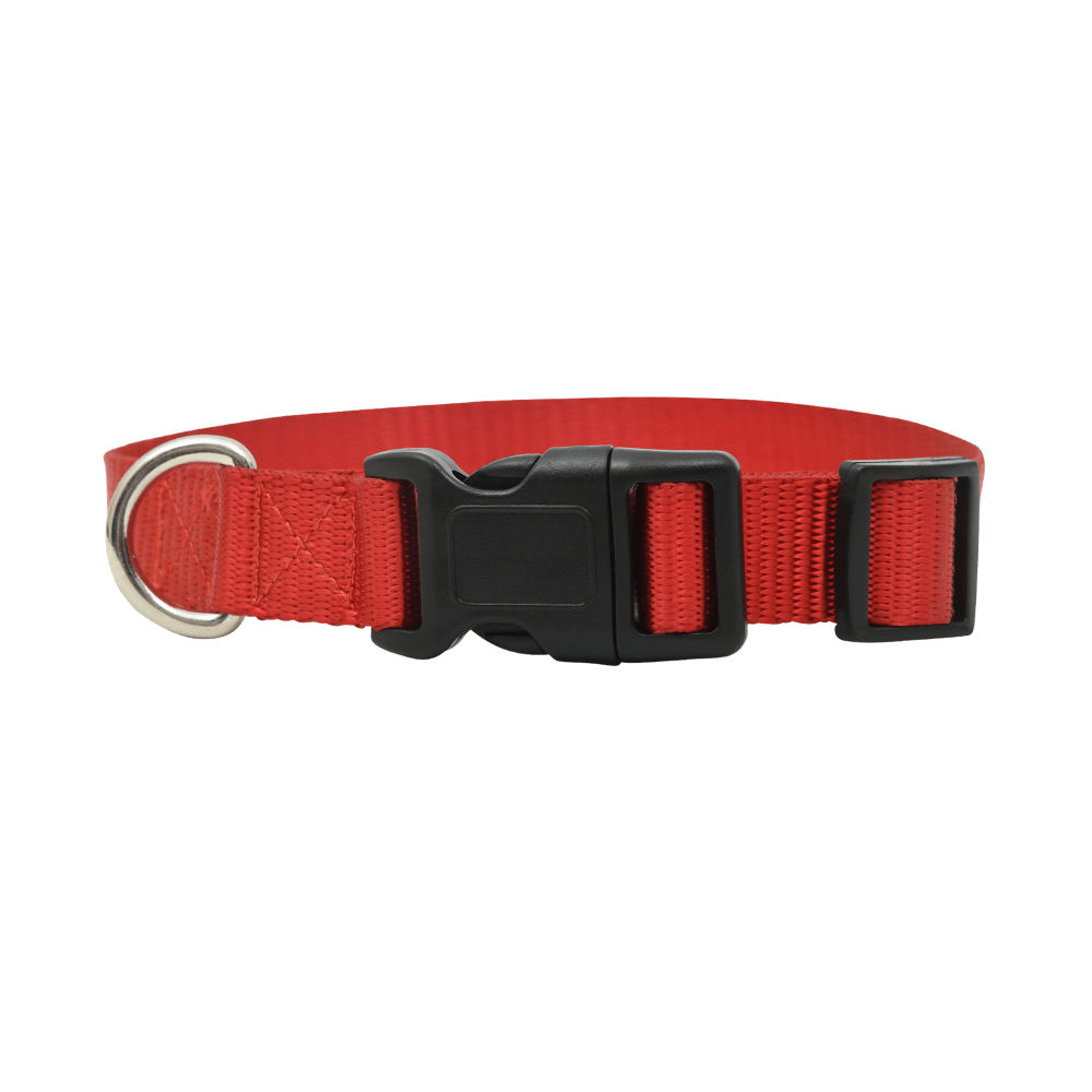 Forfurs Classic Snap Collar for Dogs (Tomato Red)