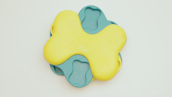 Outward Hound Puppy Tornado Interactive Treat Dispensing Toy (Pink level 2 Intermediate)