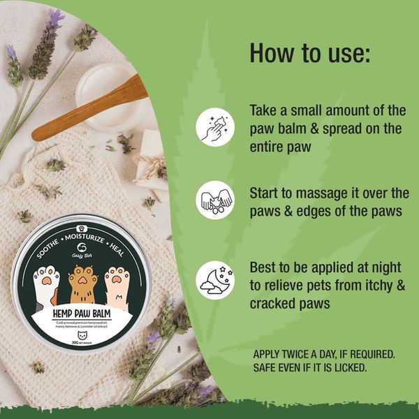 Goofy Tails Hemp Butter Paw Cream for Cats