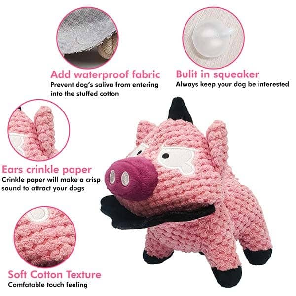 Pawsindia Peppa the Pig Toy for Dogs