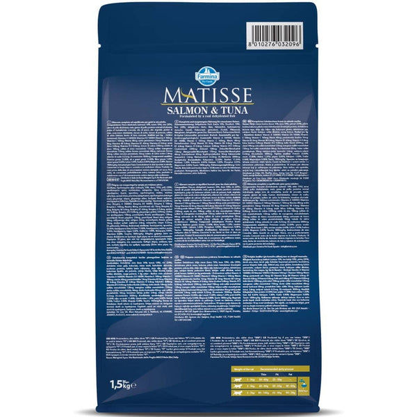 Farmina Matisse Salmon & Tuna Adult and Kitten Cat Dry Food Combo (10kg+400g)