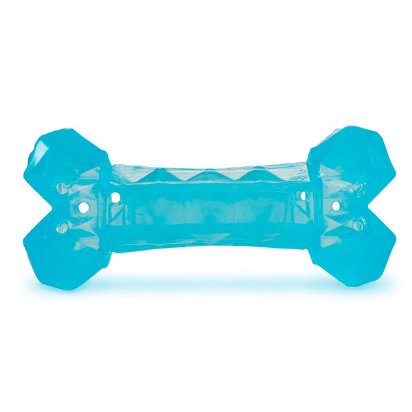 Barkbutler x Fofos Cooling Bone Freezable Chew Toy for Dogs (Blue)
