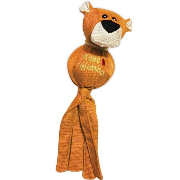 Kong Wubba Friends Plush Squeaky Toy for Dogs (Grey)