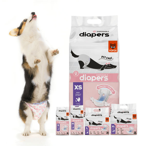 Barkbutler x Fofos Diaper for Female Dogs (43x65cm)