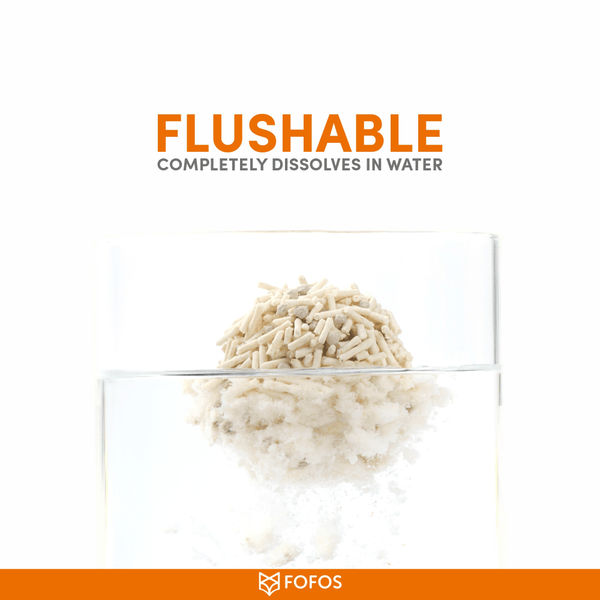 Barkbutler x Fofos Unscented Tofu & Crushed Bentonite Cat Litter