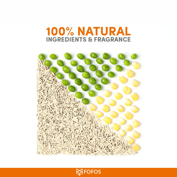 Barkbutler x Fofos Unscented Tofu & Crushed Bentonite Cat Litter