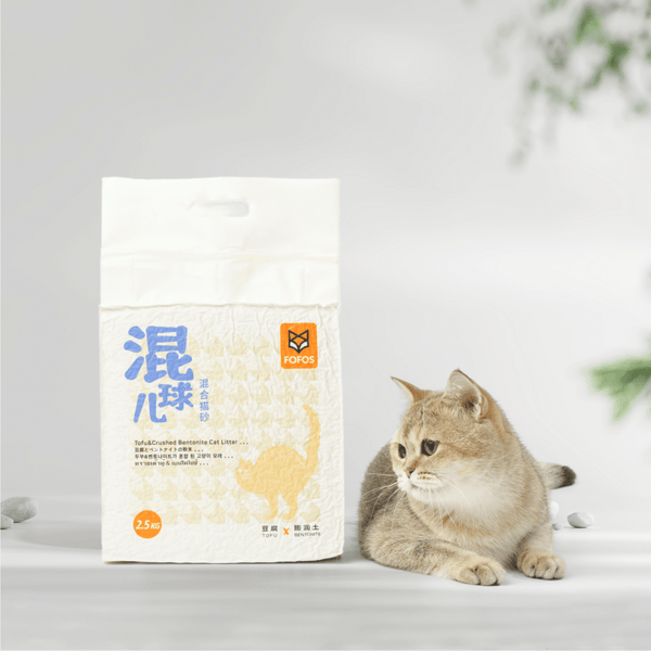 Barkbutler x Fofos Unscented Tofu & Crushed Bentonite Cat Litter