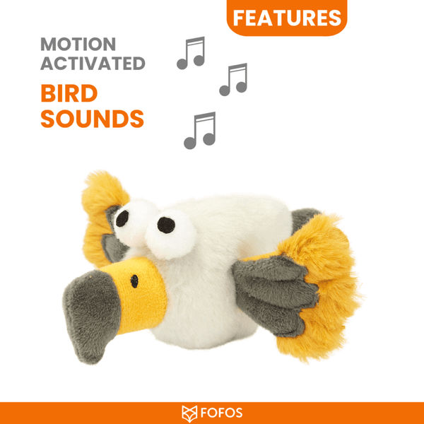 Barkbutler x Fofos Eagle with Catnip Balls Interactive Toy for Cats