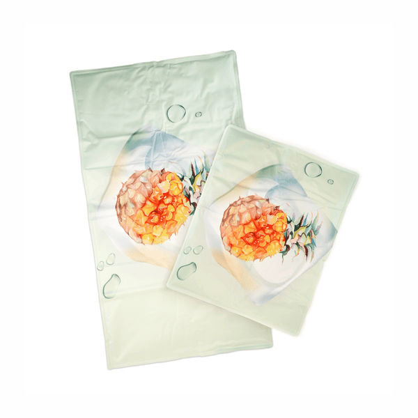 Barkbutler x Fofos Pineapple Cooling Mat for Dogs