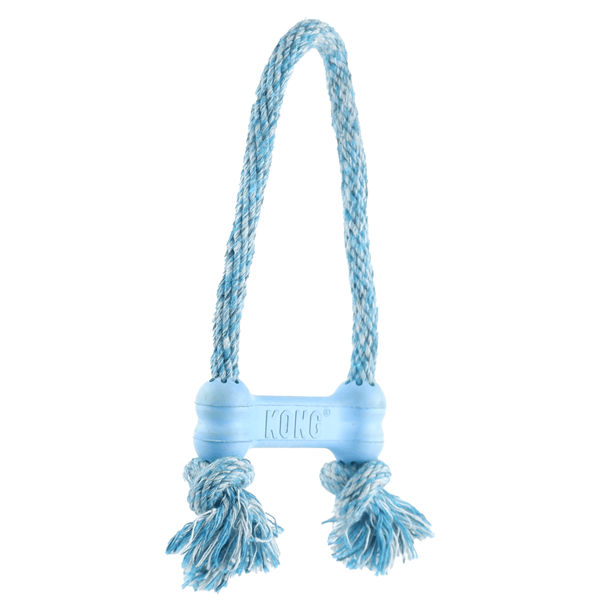 Kong Puppy Goodie Bone Toy with Rope for Dogs