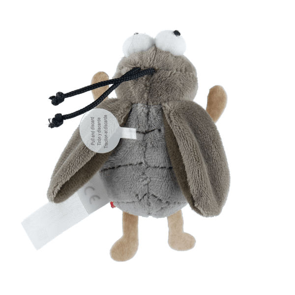 GiGwi Melody Chaser with Motion Activated Sound Chip Cricket for Cats (Grey)