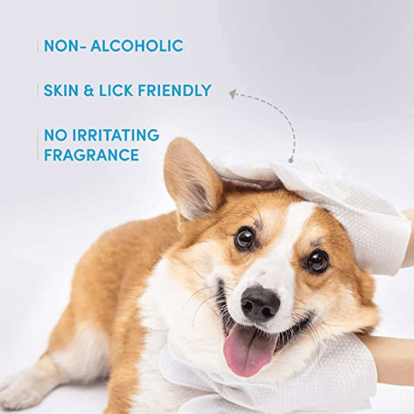 Barkbutler x Fofos 8 Waterless Wash Gloves for Dogs and Cats