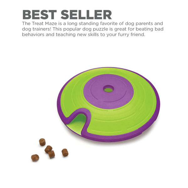 Outward Hound Nina Ottosson Treat Maze Puzzle for Dogs (Level 2 Intermediate)