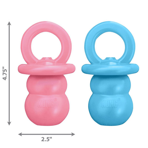 Kong Binkie Puppy Chew Toy for Dogs (Pink)