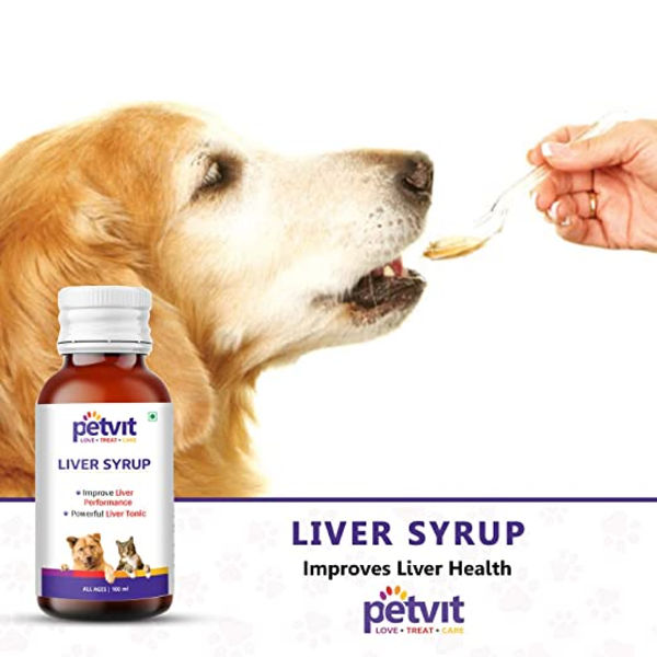 Petvit Liver Syrup for Dogs and Cats
