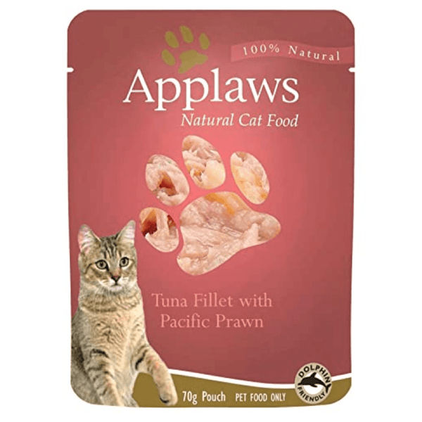 Applaws Tuna Fillet with Pacific Prawns Cat Pouch Wet Food