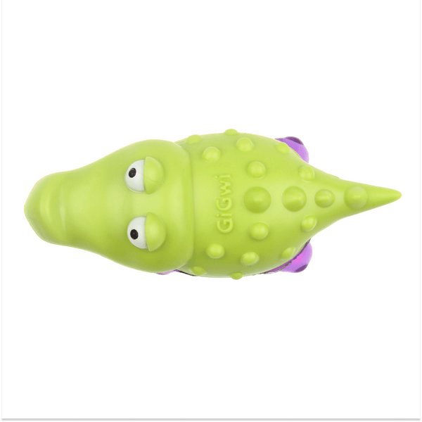 GiGwi Suppa Puppa Alligator Toy for Dogs (Green/Purple)