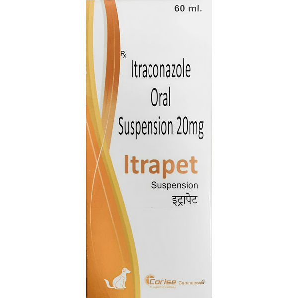 Corise Itrapet Suspension (Itraconazole) for Dogs and Cats (60ml)