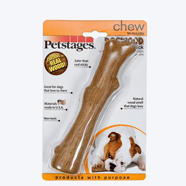 Petstages Dogwood Durable Stick for Dogs | For Aggressive Chewers