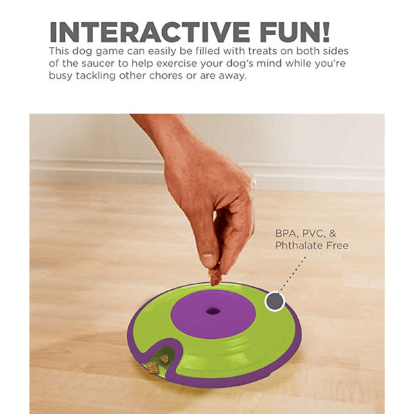 Outward Hound Nina Ottosson Treat Maze Puzzle for Dogs (Level 2 Intermediate)