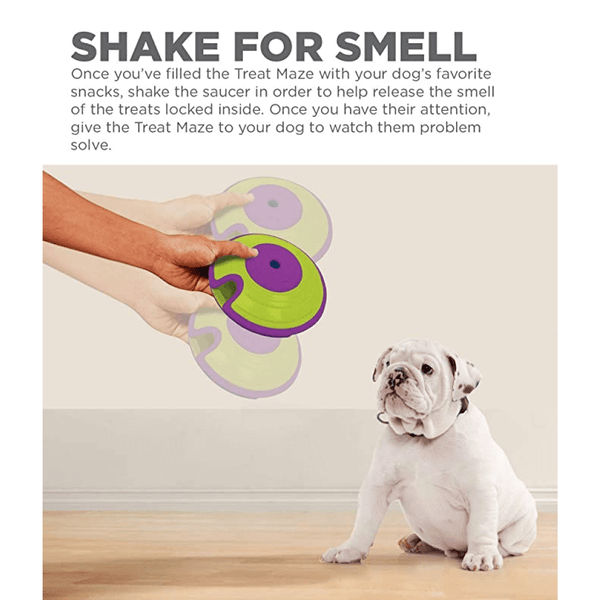 Outward Hound Nina Ottosson Treat Maze Puzzle for Dogs (Level 2 Intermediate)