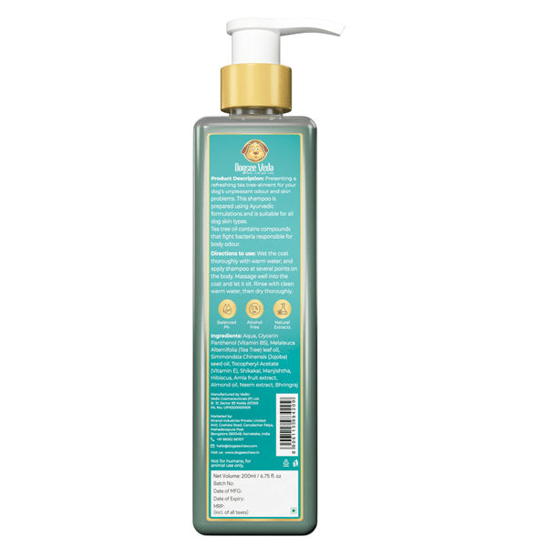 Dogsee Veda Odour Control Tea Tree Shampoo for Dogs