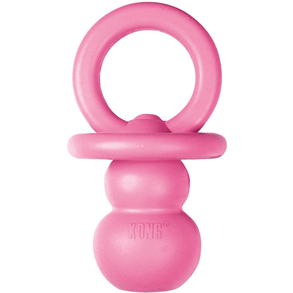 Kong Binkie Puppy Chew Toy for Dogs (Pink)