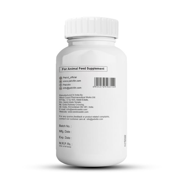 Petvit Allergy Aid Tablets for Dogs and Cats