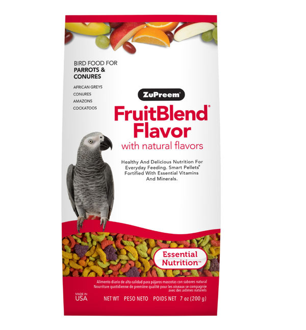 ZuPreem Fruit Blend Bird Food for Large Birds