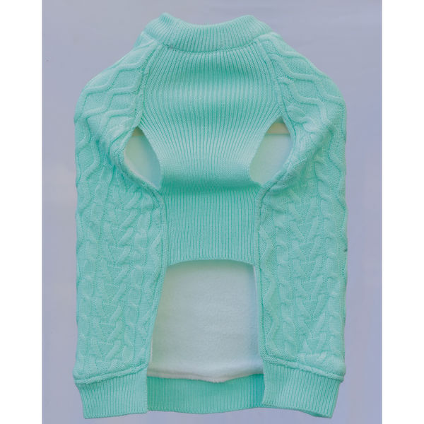 Petsnugs English Cable Knit Sweater for Dogs and Cats