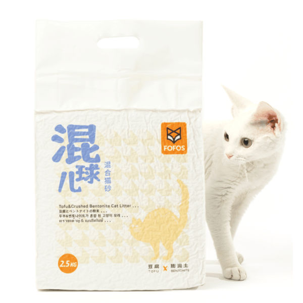 Barkbutler x Fofos Unscented Tofu & Crushed Bentonite Cat Litter