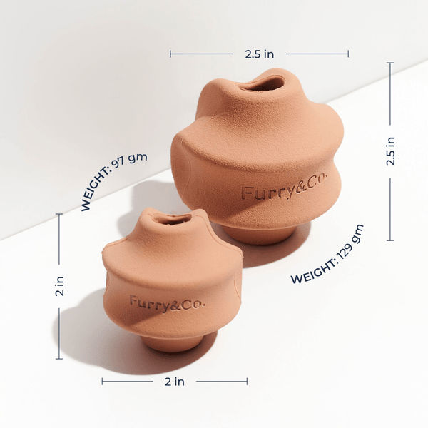 Furry & Co Roller Toy for Dogs (Tan)