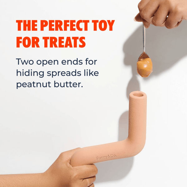 Furry & Co Volt Toy for Dogs (Tan)