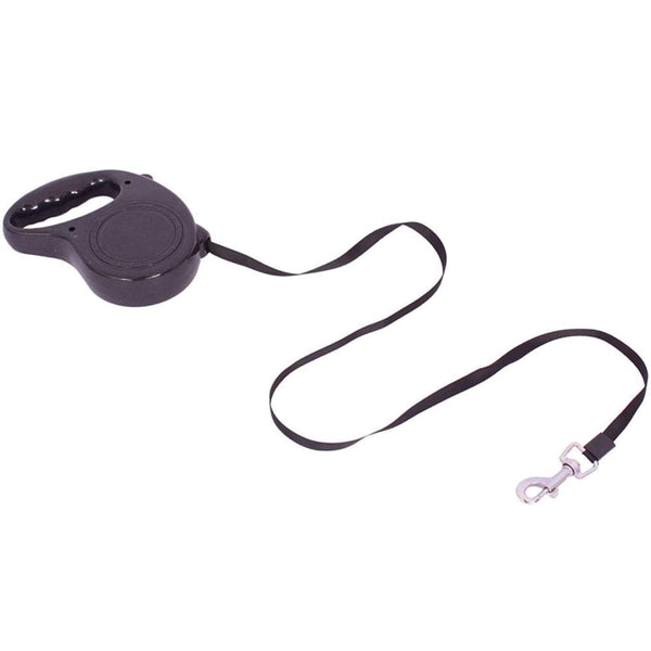 Emily Pets Automatic Retractable Leash for Dogs and Cats (Black)