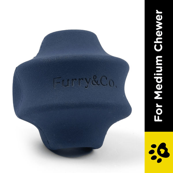 Furry & Co Roller Toy for Dogs (Indigo Blue)