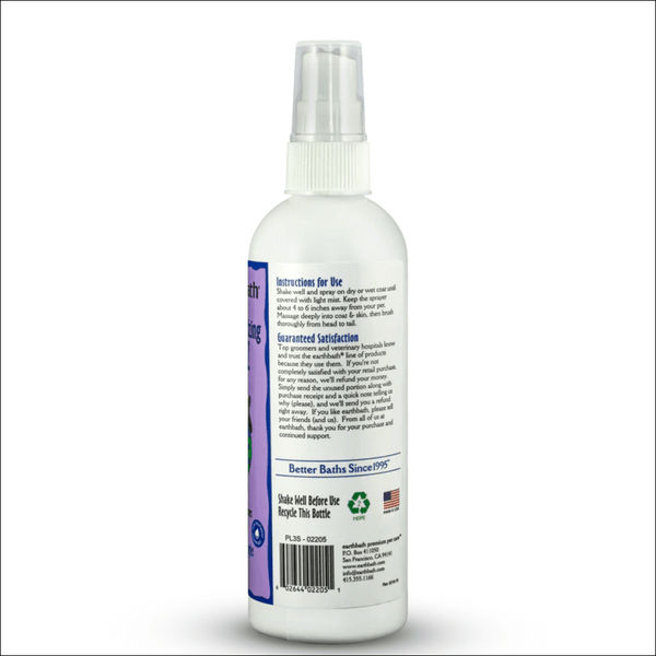 Earthbath Deodorizing Lavender Spritz for Dogs and Cats