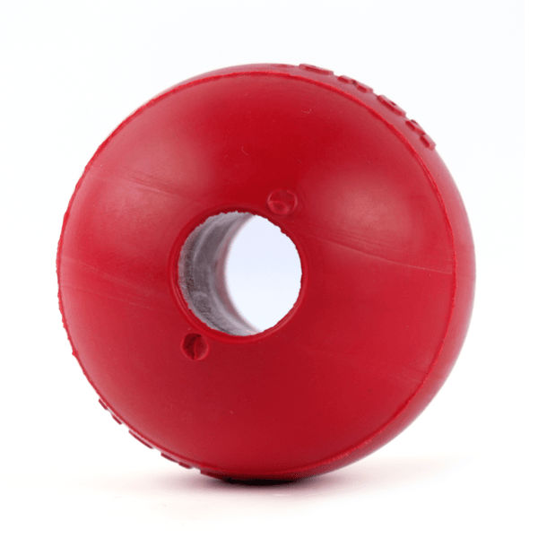 Kong Ball with Hole Toy for Dogs (Red) | For Aggressive Chewers