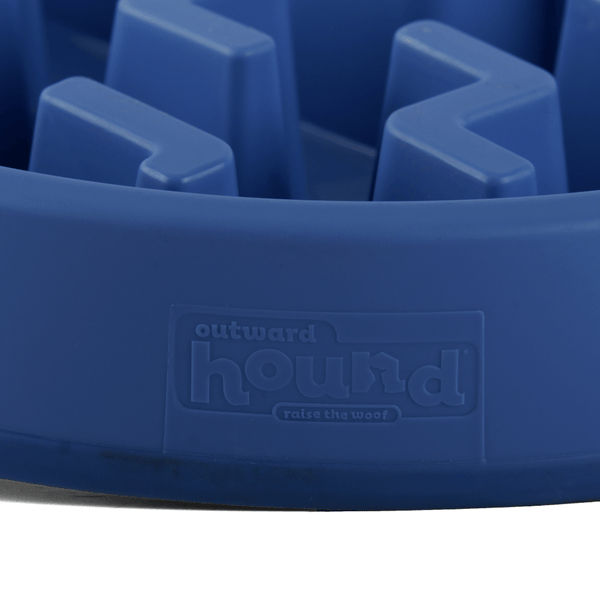 Outward Hound Fun/Slow Feeder for Dogs (Blue)