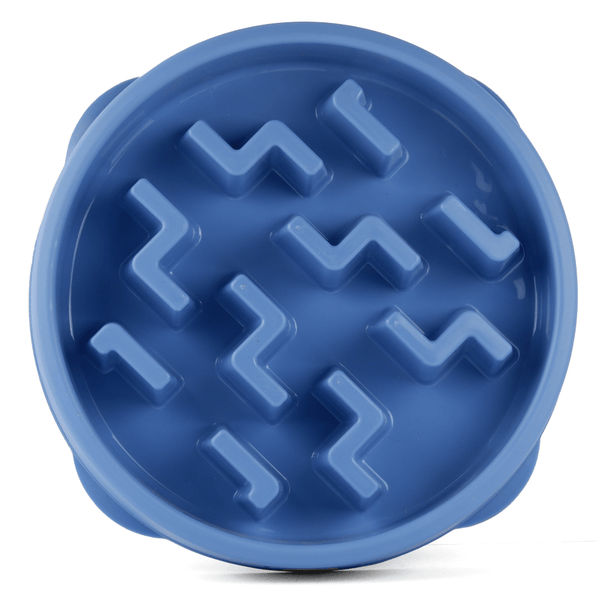Outward Hound Fun/Slow Feeder for Dogs (Blue)