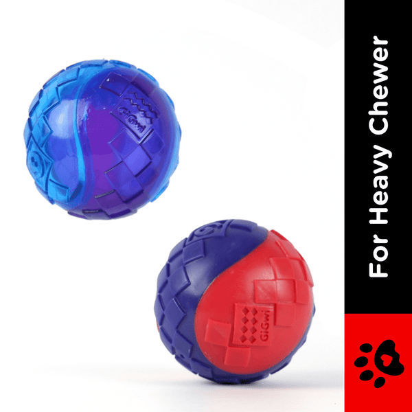 GiGwi Ball Squeaker Toy for Dogs (Pack of 2)
