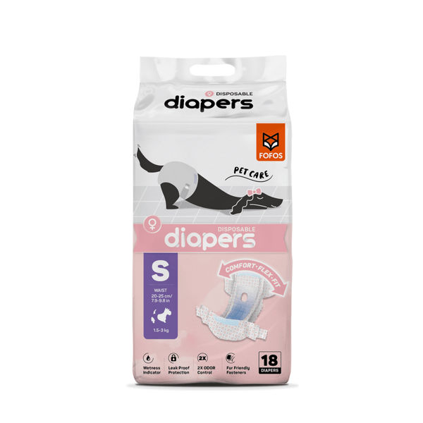 Barkbutler x Fofos Diaper for Female Dogs (43x65cm)