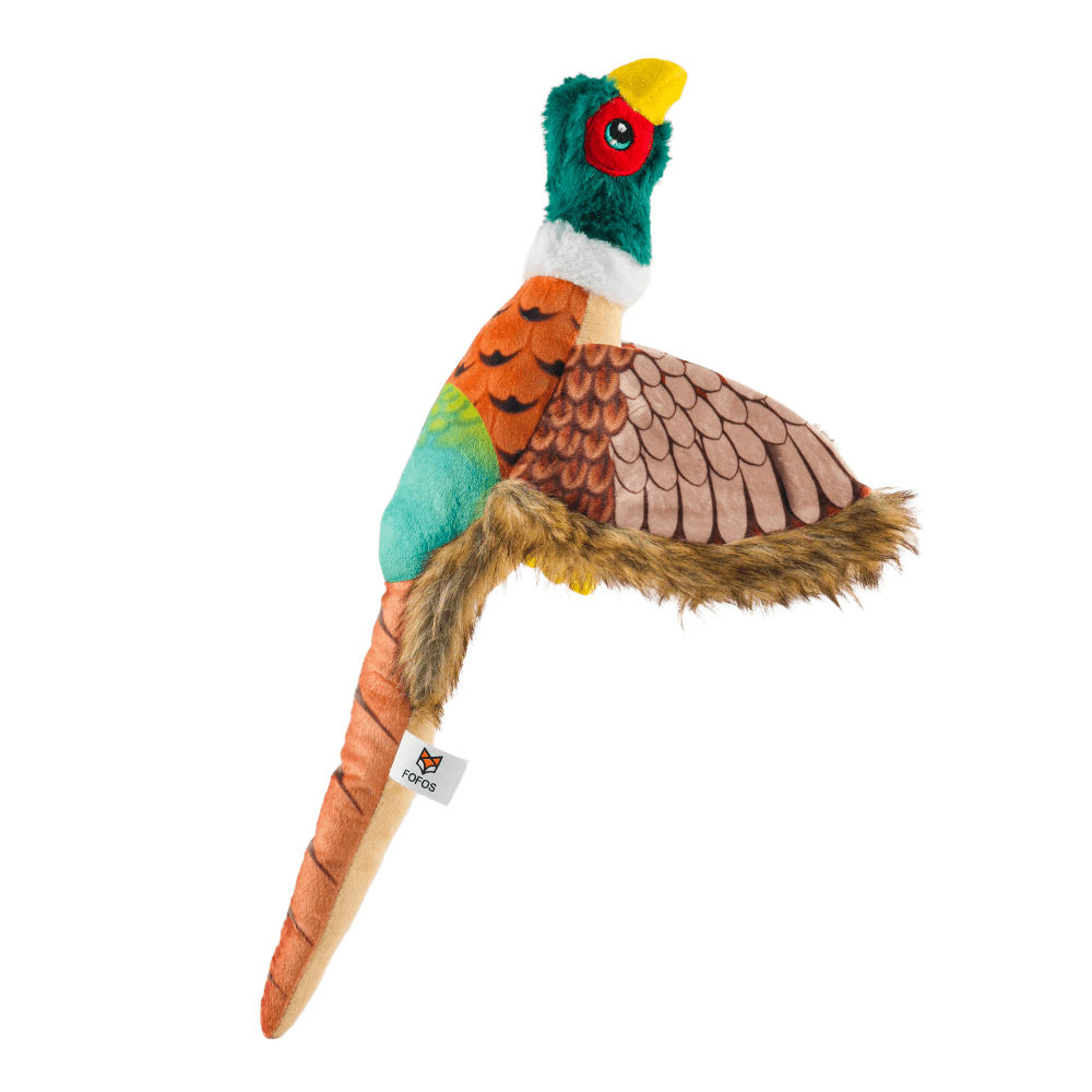 Pheasant toy top
