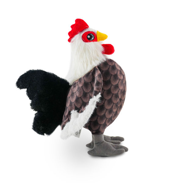 Barkbutler x Fofos Plush Rooster Toys for Dogs