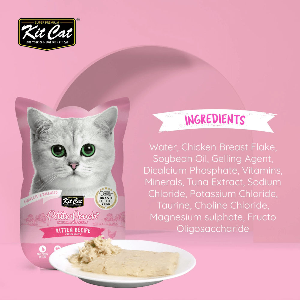 Kit Cat Kitten Chicken Cat Wet Food