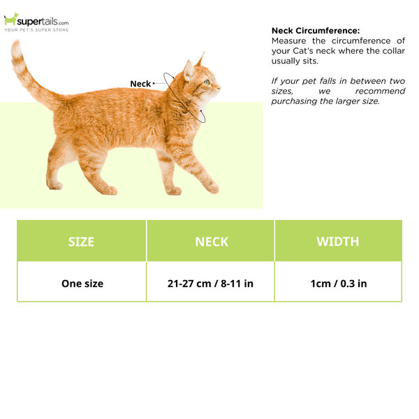 M Pets Zany Eco Collar for Cats (Blue)